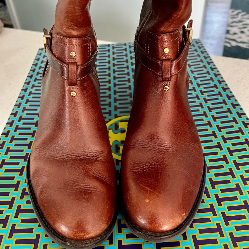 Tory Burch Brita Riding Boot - Picture 3 of 16